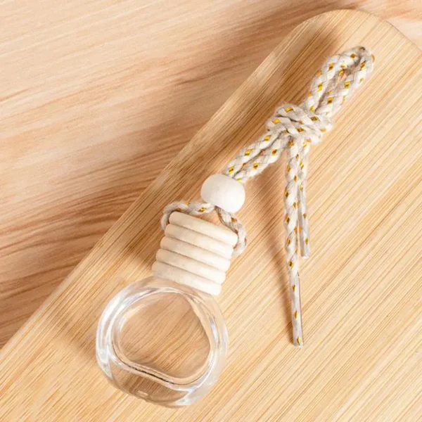 Mini Aromatherapy Bottle Pendant For Car Essential Oil Diffuser Car Glass Bottle Empty Pendant Bottle For Home Decor - Image 4