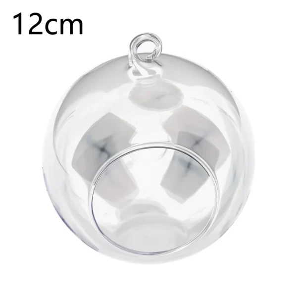 Hanging Glass Ball Garden Home Decoration Flat Bottom Flower Indoor Ornament Party Plant Pots Tealights Terrarium - Image 4