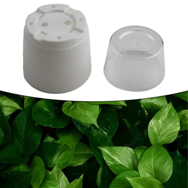 1pc Plastic Resin Lazy Plant Pot Soilless Water Absorbing Flower Pot Self Watering Garden Planters Garden Tools Planting Tools - Image 4